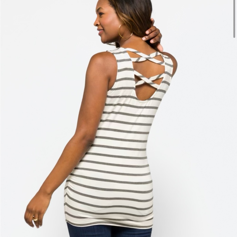 Loveappella maternity tank, size L